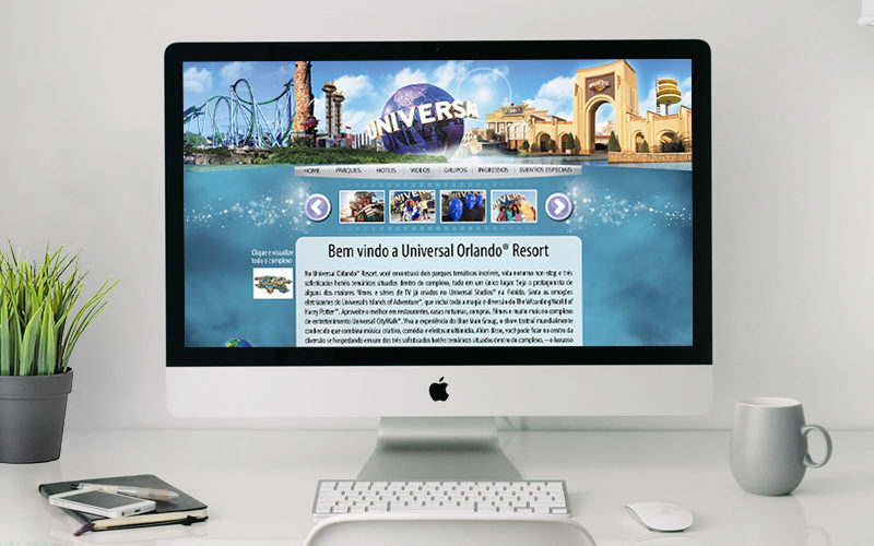 Hotsite Universal Orlando Resorts